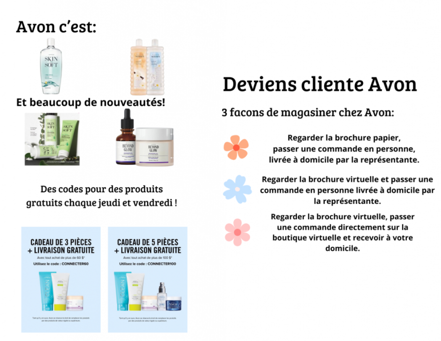 Magali Jolin ambassadrice indépendante Avon