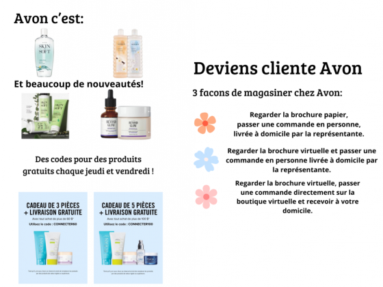 Magali Jolin ambassadrice indépendante Avon
